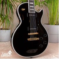 Edwards Les Paul Custom E-LP-130CDP Black 2000's Japan электрогитара