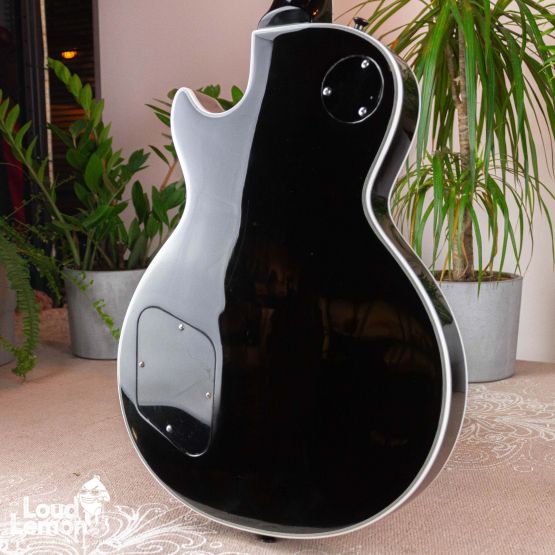 Edwards Les Paul Custom E-LP-130CDP Black 2000's Japan электрогитара