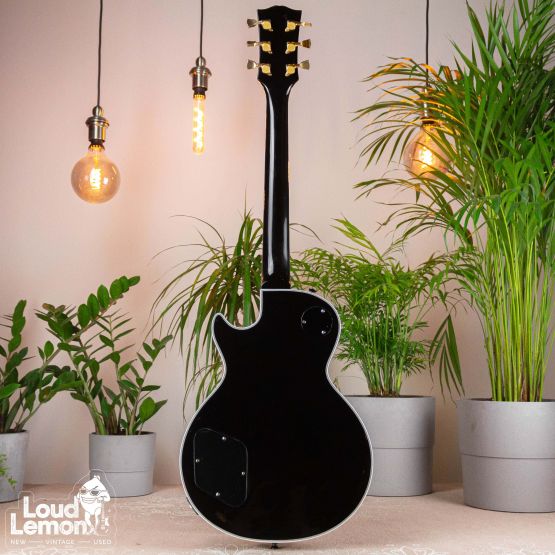Edwards Les Paul Custom E-LP-130CDP Black 2000's Japan электрогитара
