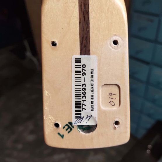 Fender American Performer Jazzmaster Vintage White 2019 USA электрогитара