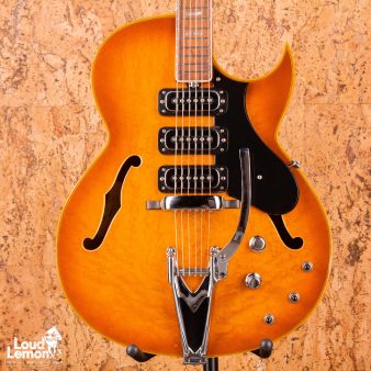 Eko Dragon Honey Burst 1968 Italy электрогитара