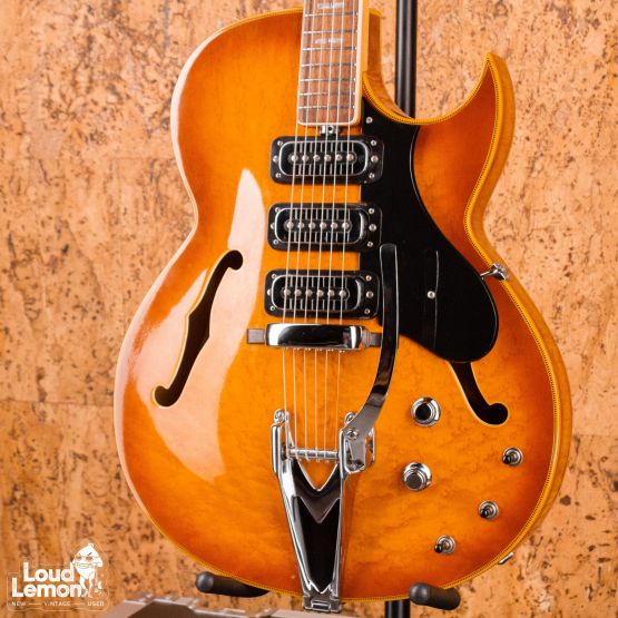 Eko Dragon Honey Burst 1968 Italy электрогитара