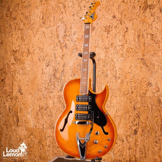 Eko Dragon Honey Burst 1968 Italy электрогитара