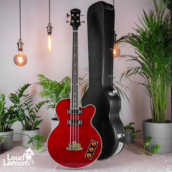 Epiphone Allen Woody RumbleKat Wine Red 2015 China бас-гитара