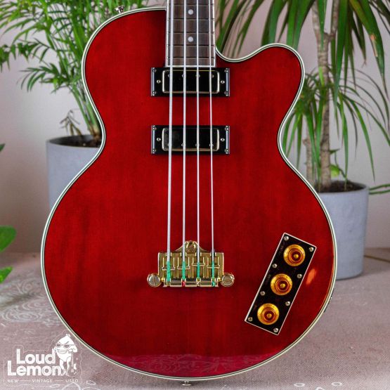 Epiphone Allen Woody RumbleKat Wine Red 2015 China бас-гитара