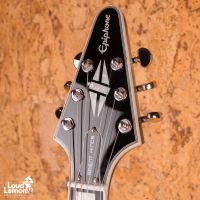 Epiphone Brent Hinds Signature Flying V Custom Silver Burst 2016 China электрогитара