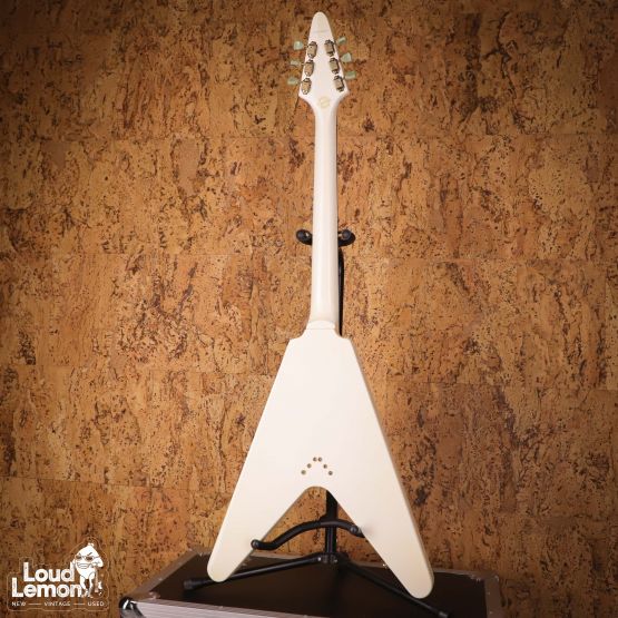 Epiphone Custom Shop Limited Edition 1958 Korina Flying V Alpine White 2011 China электрогитара