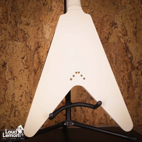 Epiphone Custom Shop Limited Edition 1958 Korina Flying V Alpine White 2011 China электрогитара