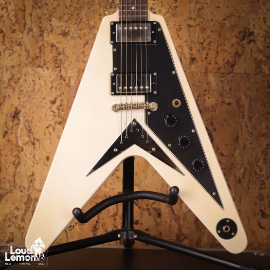 Epiphone Custom Shop Limited Edition 1958 Korina Flying V Alpine White 2011 China электрогитара