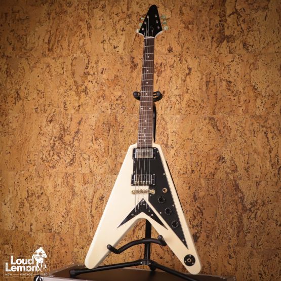 Epiphone Custom Shop Limited Edition 1958 Korina Flying V Alpine White 2011 China электрогитара