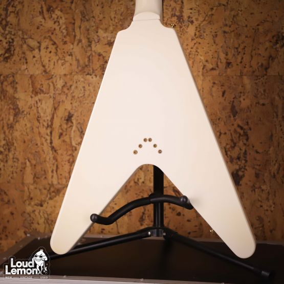 Epiphone Custom Shop Limited Edition 1958 Korina Flying V Alpine White 2011 China электрогитара
