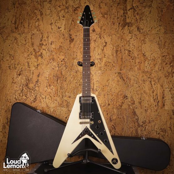 Epiphone Custom Shop Limited Edition 1958 Korina Flying V Alpine White 2011 China электрогитара