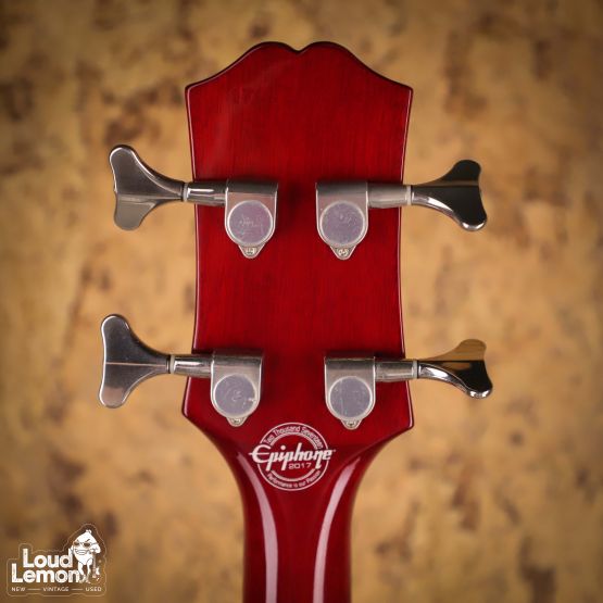 Epiphone Embassy PRO Bass Dark Cherry 2017 China бас-гитара