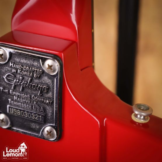 Epiphone Firebird Red 1998 Korea электрогитара