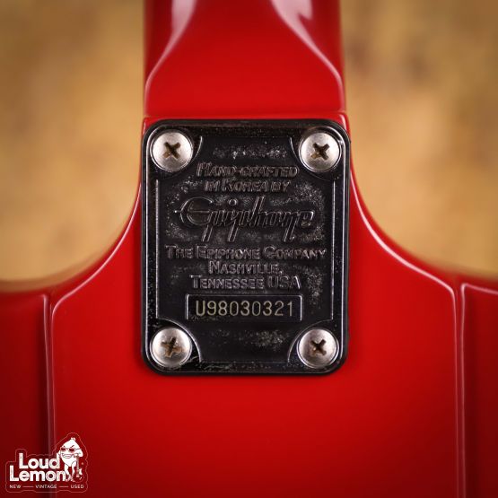 Epiphone Firebird Red 1998 Korea электрогитара