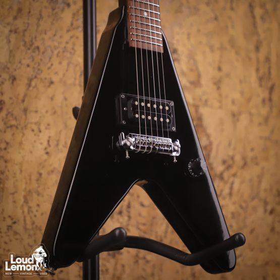 Epiphone Flying Vee-Wee Ebony 1999 Indonesia мини-электрогиттара