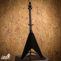 Epiphone Korina Flying V Bass Ebony 2000 Korea бас-гитара