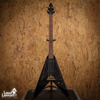 Epiphone Korina Flying V Bass Ebony 2000 Korea бас-гитара