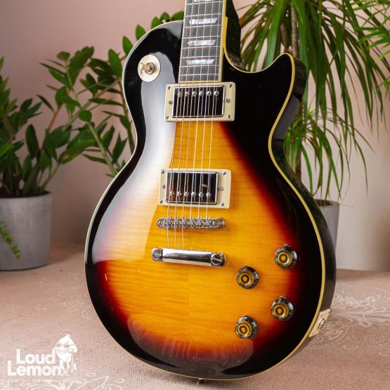 Epiphone Les Paul 1960 Tribute Plus Vintage Sunburst 2016 China электрогитара