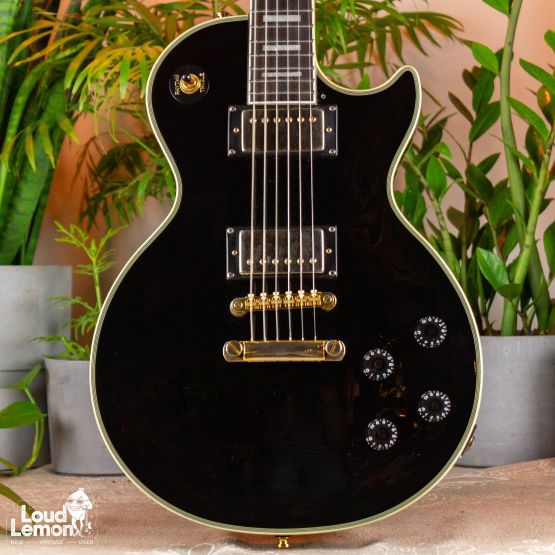 Epiphone Les Paul Custom Ebony 2003 Korea электрогитара