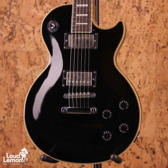 Epiphone Les Paul Custom Ebony 2004 Korea электрогитара