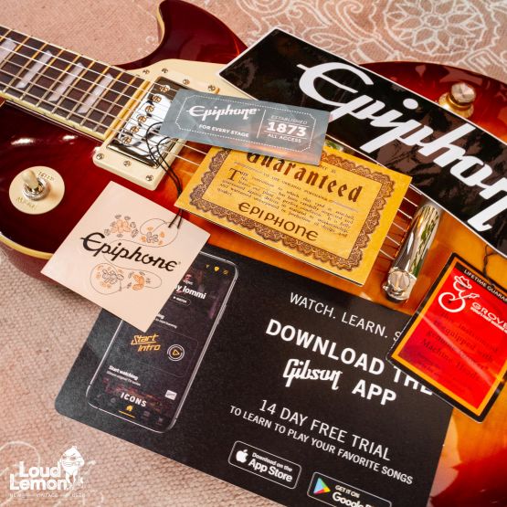 ‌Epiphone Les Paul Standard 60's Iced Tea 2021 China электрогитара
