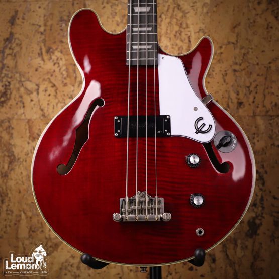 Epiphone Limited Eidition 20th Anniversary Jack Casady Bass Wine Red 2017 China бас-гитара