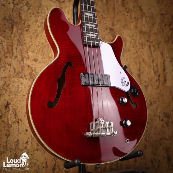 Epiphone Limited Eidition 20th Anniversary Jack Casady Bass Wine Red 2017 China бас-гитара