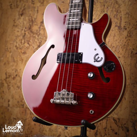 Epiphone Limited Eidition 20th Anniversary Jack Casady Bass Wine Red 2017 China бас-гитара