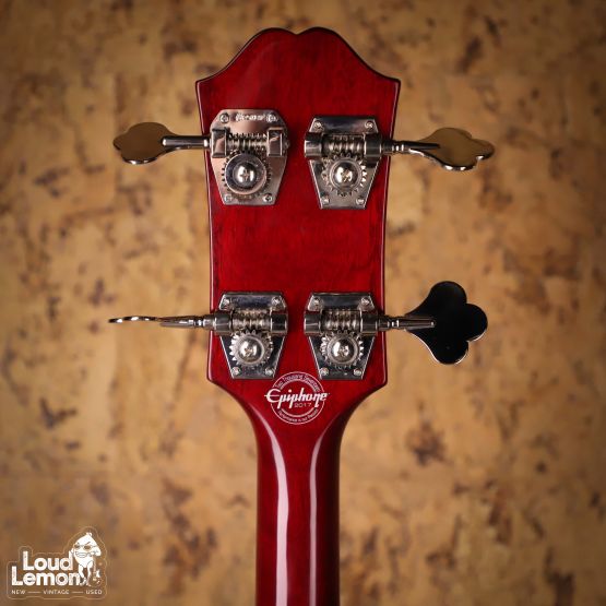 Epiphone Limited Eidition 20th Anniversary Jack Casady Bass Wine Red 2017 China бас-гитара