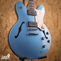 Epiphone Noel Gallagher Supernova w/ Seymour Duncan Pickups Manchester Blue 2005 Korea электрогитара