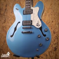 Epiphone Noel Gallagher Supernova w/ Seymour Duncan Pickups Manchester Blue 2005 Korea электрогитара