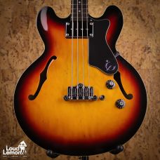 Epiphone Rivoli Bass Vintage Cherry Sunburst 1997 Korea бас-гитара