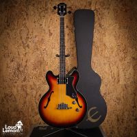 Epiphone Rivoli Bass Vintage Cherry Sunburst 1997 Korea бас-гитара