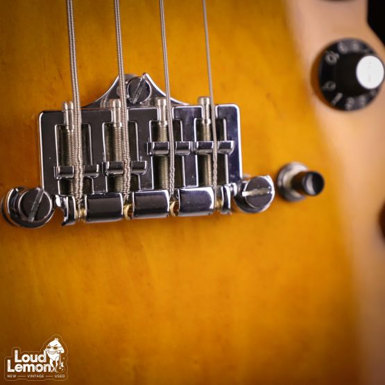 Epiphone Rivoli Bass Vintage Cherry Sunburst 1997 Korea бас-гитара