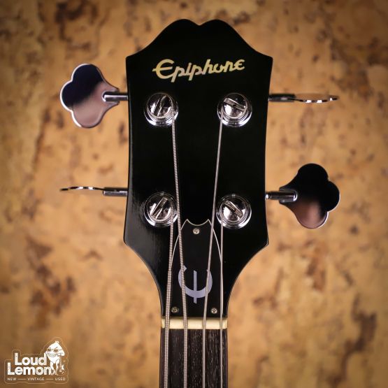Epiphone Rivoli Bass Vintage Cherry Sunburst 1997 Korea бас-гитара
