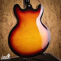 Epiphone Rivoli Bass Vintage Cherry Sunburst 1997 Korea бас-гитара