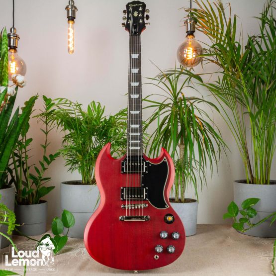 Epiphone SG Faded G-400 Worn Cherry 2014 China электрогитара