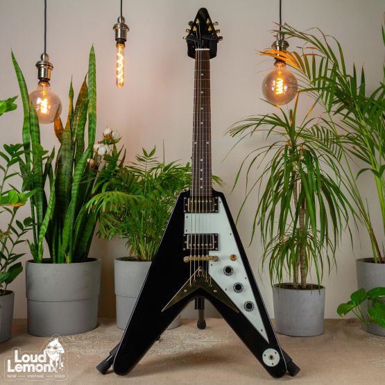 Epiphone '58 Flying V Ebony 2003 Korea электрогитара