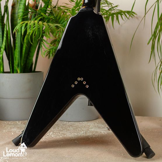 Epiphone '58 Flying V Ebony 2003 Korea электрогитара