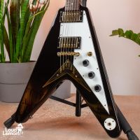 Epiphone '58 Flying V Ebony 2003 Korea электрогитара
