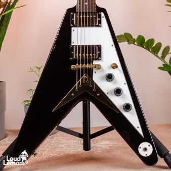Epiphone '58 Flying V Ebony 2003 Korea электрогитара