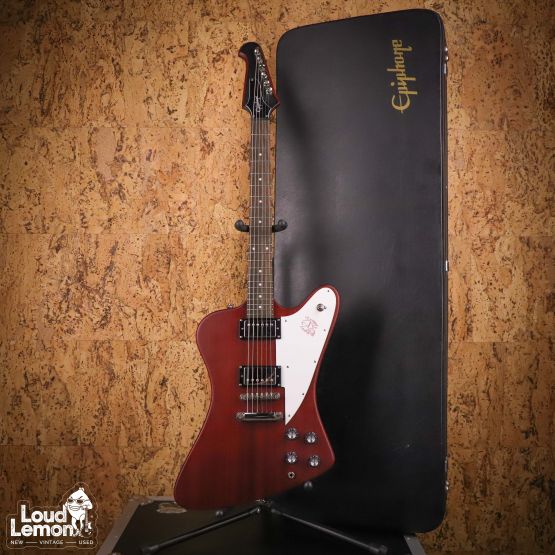 Epiphone "Worn" Firebird Studio Worn Cherry 2009 Korea /w Original Case электрогитара