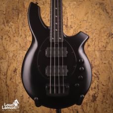 Ernie Ball Music Man Bongo 4 HH Stealth Black 2017 USA бас-гитара
