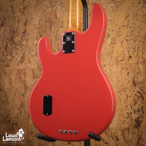 Ernie Ball Music Man Classic StingRay 2 EQ Coral Red 2010 USA  бас-гитара