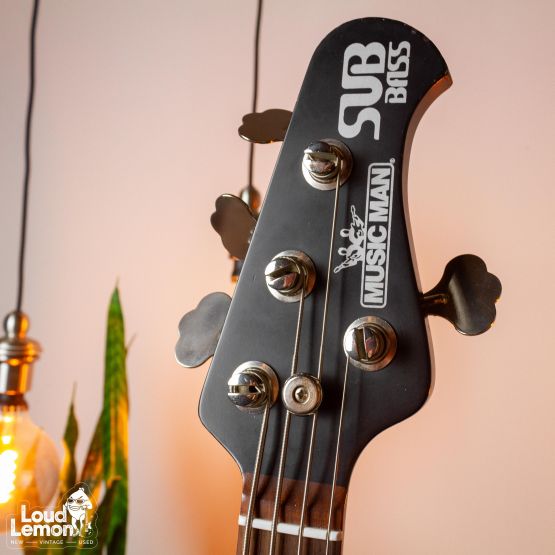Ernie Ball Music Man S.U.B 2EQ HDWE KIT Textured Black 2005 USA бас-гитара