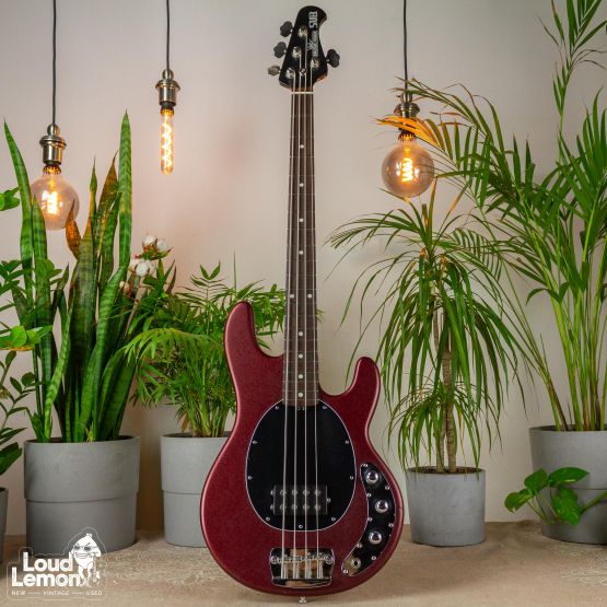 Ernie Ball Music Man S.U.B 2EQ HDWE KIT Textured Red 2003 USA бас-гитара