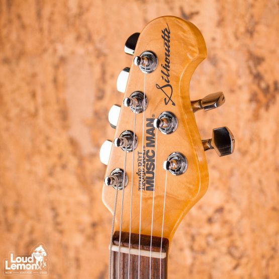 Ernie Ball Music Man Silhouette Black 1987 USA электрогитара