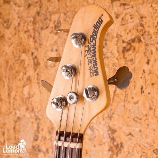 Ernie Ball Music Man Sterling 4 H White 2008 USA бас-гитара