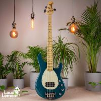 Ernie Ball Music Man Sterling 4 Trans Green 2001 USA бас-гитара